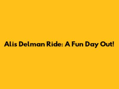 Ali's Delman Ride: A Fun Day Out!