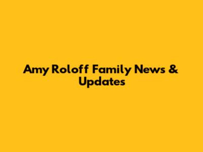 Amy Roloff Family News & Updates