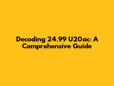 Decoding 24.99 U20ac: A Comprehensive Guide