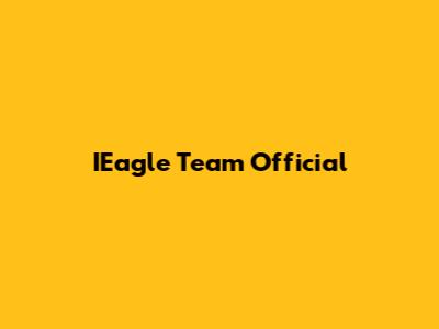 IEagle Team Official