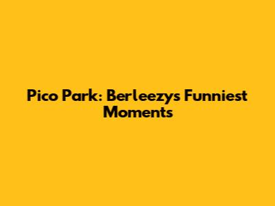 Pico Park: Berleezy's Funniest Moments