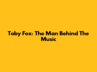 Toby Fox: The Man Behind The Music