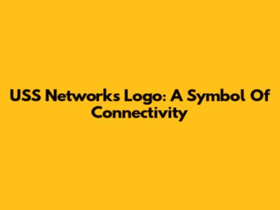 USS Networks Logo: A Symbol Of Connectivity