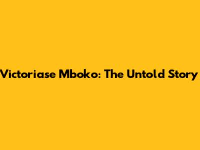 Victoriase Mboko: The Untold Story