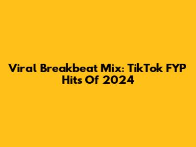 Viral Breakbeat Mix: TikTok FYP Hits Of 2024